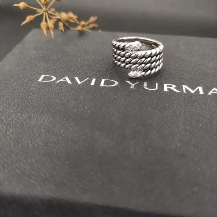 David Yurman Cable Pavé Diamond Ring