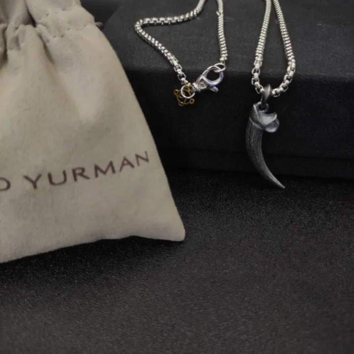 David Yurman Horn Pendant Necklace