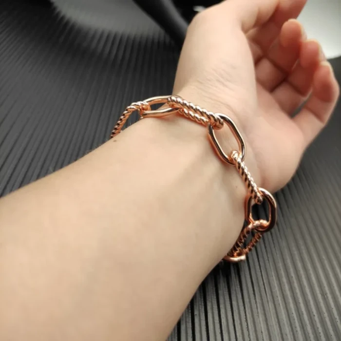David Yurman Madison Chain Rose Gold Bracelet