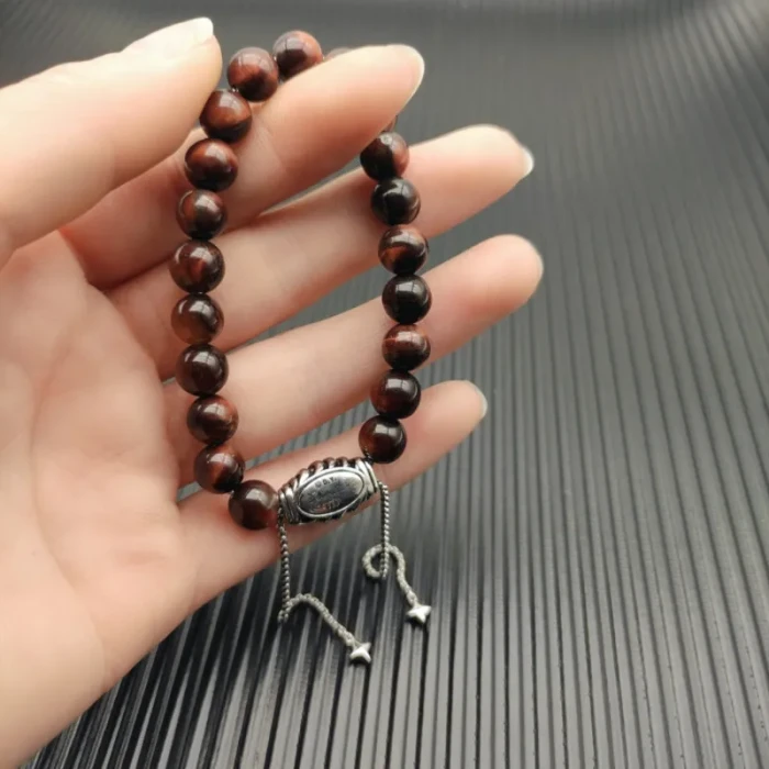 David Yurman 8mm Stretch Bull’s Eye Stone Bracelet