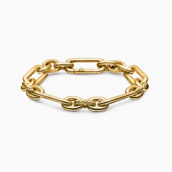 David Yurman 9.8mm Gold Lexington Chain Bracelet