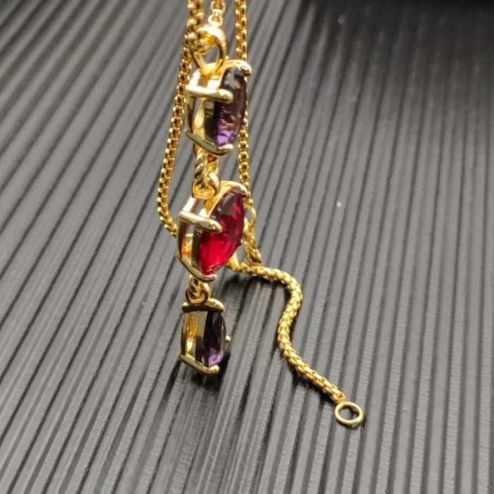 David Yurman Marbella Multicolor Diamond Necklace