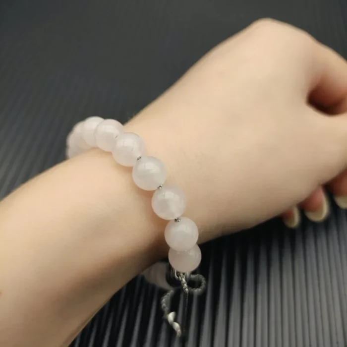 David Yurman 8mm Stretch Rose Quartz Bracelet