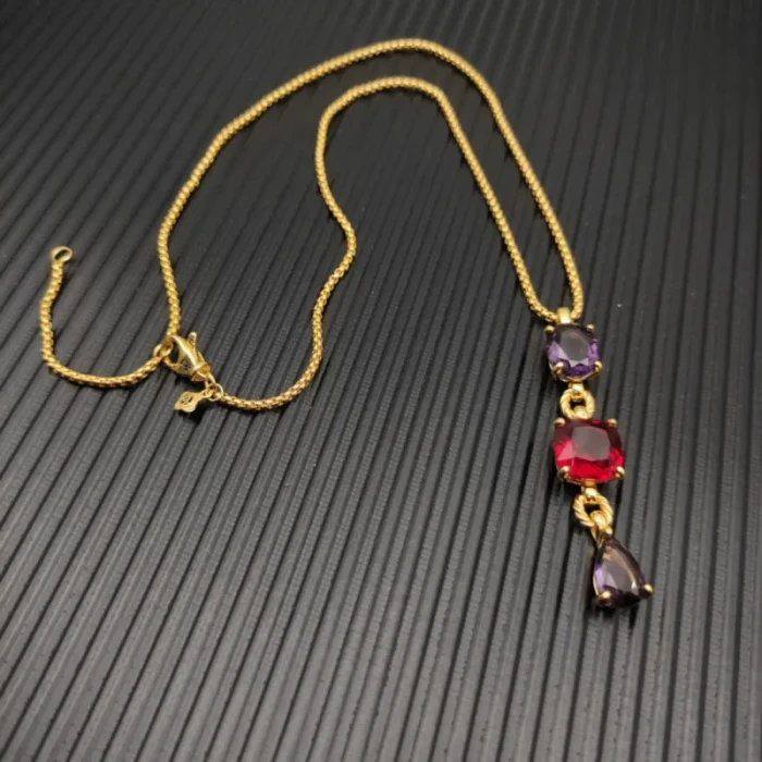 David Yurman Marbella Multicolor Diamond Necklace