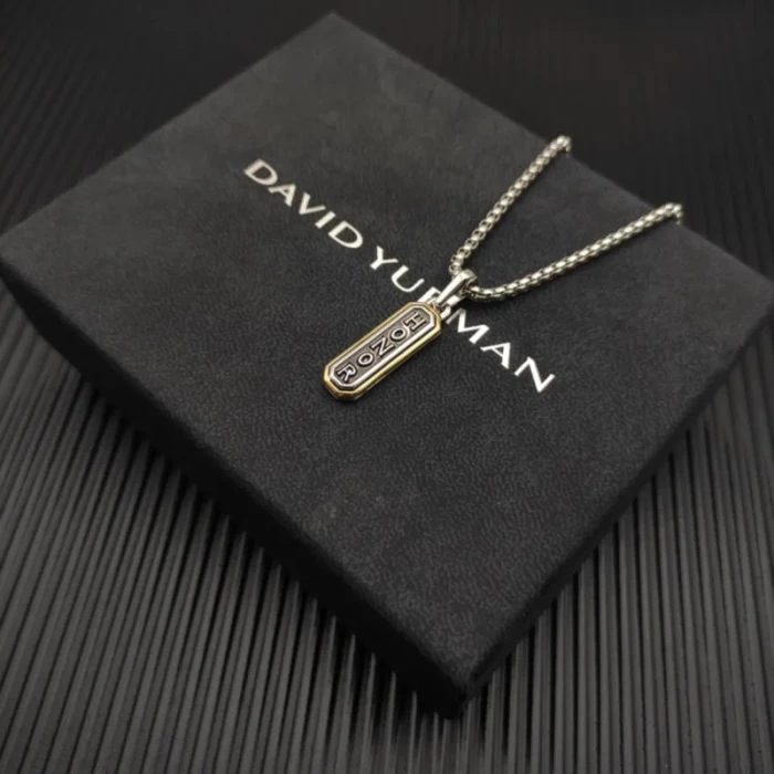 David Yurman 27mm Guardian of Honor Necklace
