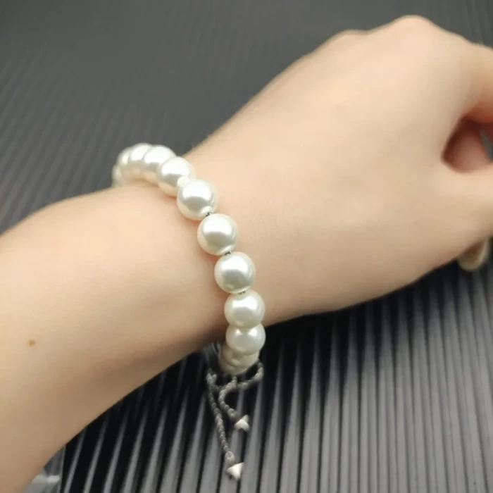 David Yurman 8mm Stretch Pearl Bracelet
