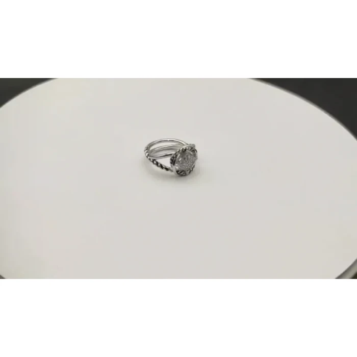 David Yurman Square Pavé Diamond Ring