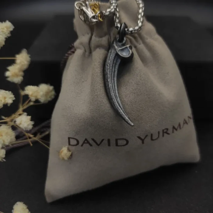 David Yurman Horn Pendant Necklace