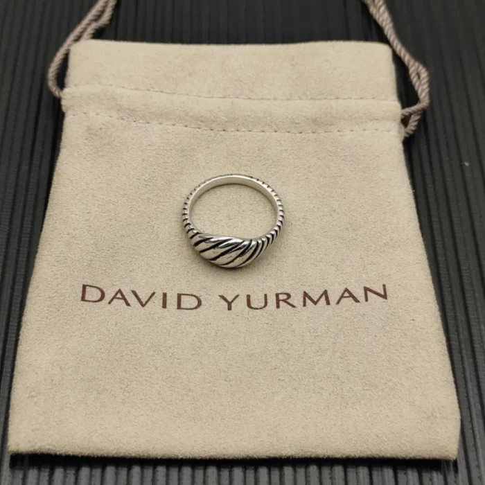 David Yurman 10mm Sterling Silver Wave Ring