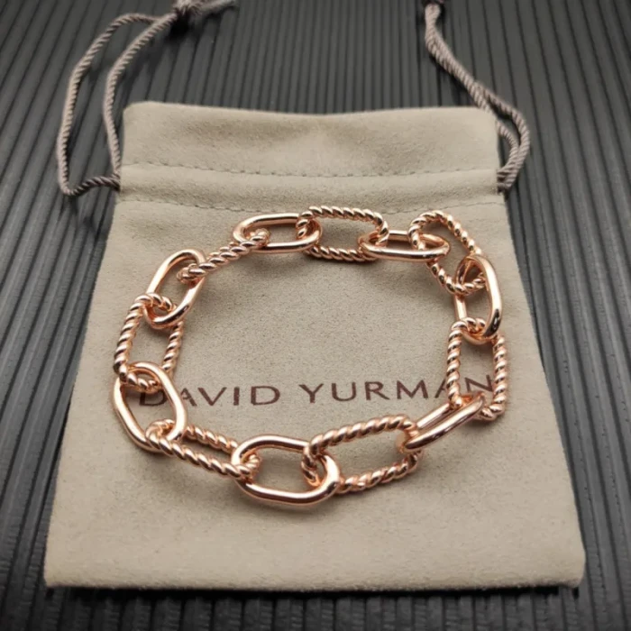 David Yurman Madison Chain Rose Gold Bracelet