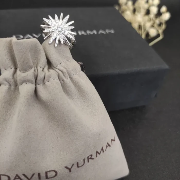 David Yurman Sunflower Pavé “Starry Sky” Ring