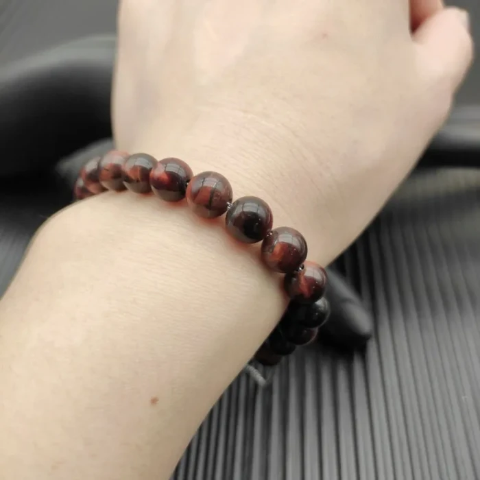 David Yurman 8mm Stretch Bull’s Eye Stone Bracelet