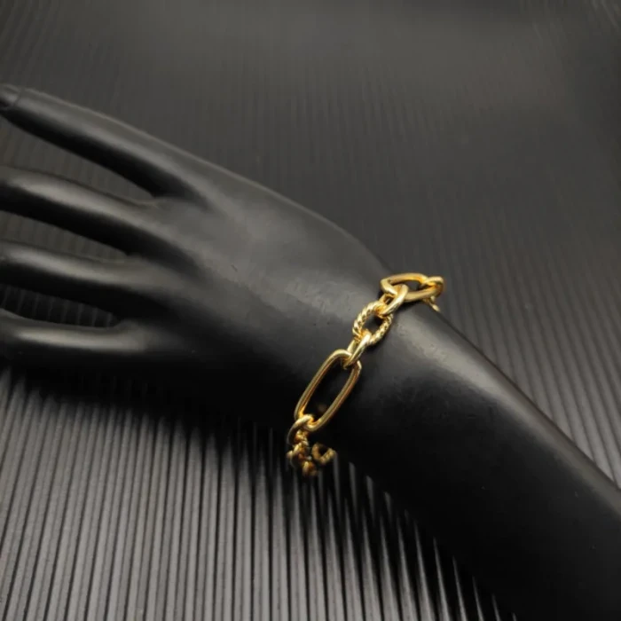 David Yurman 9.8mm Gold Lexington Chain Bracelet