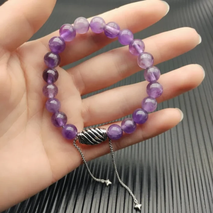 David Yurman 8mm Stretch Amethyst Bracelet