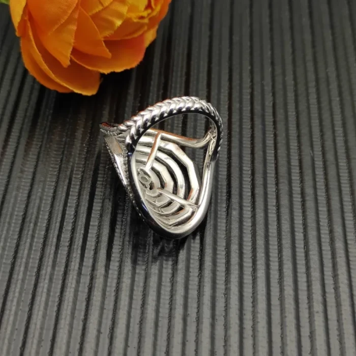 David Yurman 30mm Sterling Silver Stax Ring
