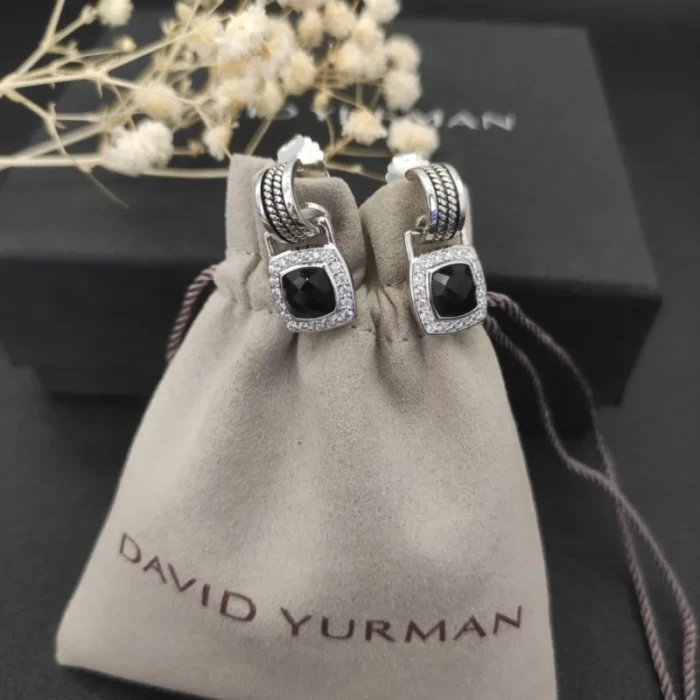 David Yurman 7mm Cable Four-Prong Stud Earrings