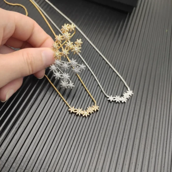 David Yurman Silver Starburst Climber Earrings