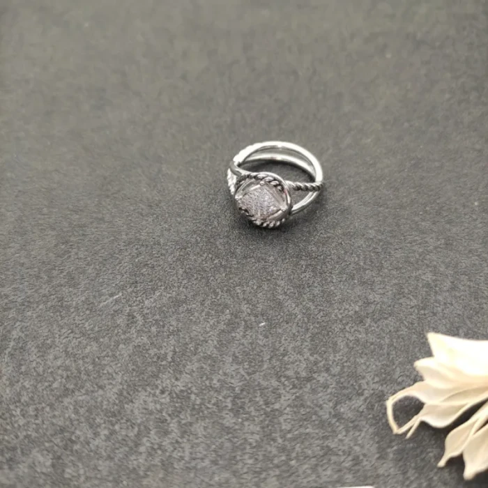 David Yurman Square Pavé Diamond Ring