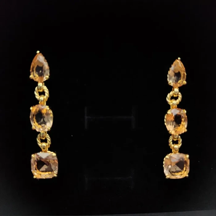 David Yurman Marbella Champagne Diamond Earrings