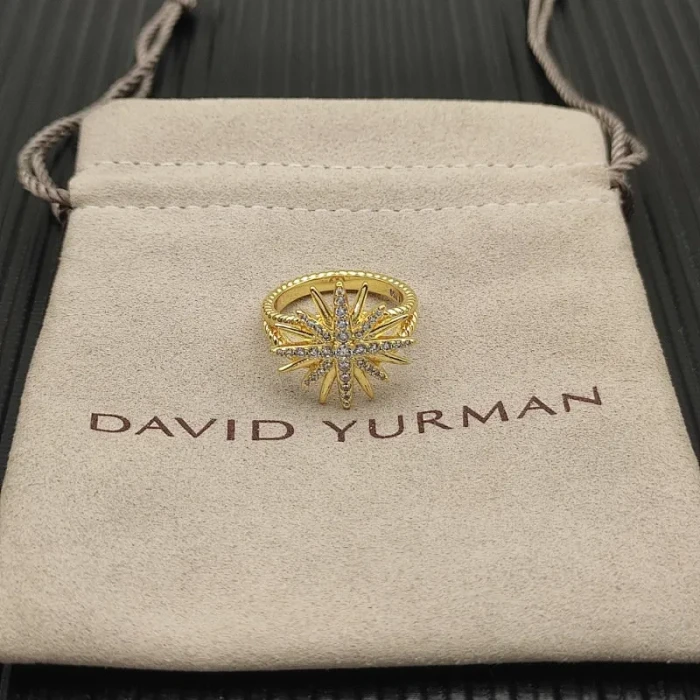 David Yurman Gold Sunflower Ring