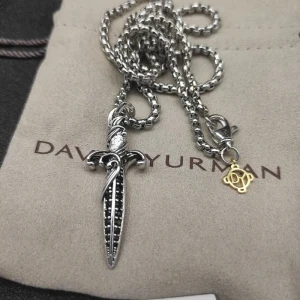 David Yurman Dagger / Sword Pendant Necklace