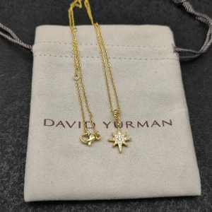 David Yurman Polaris Pave White Diamond Pendant Necklace