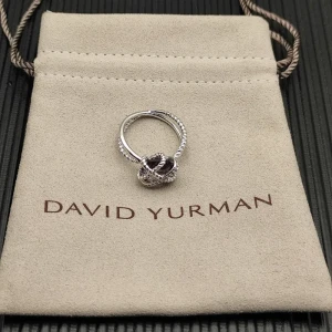 David Yurman 11mm Hexagon Purple Pavé Diamond Ring