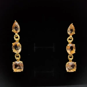 David Yurman Marbella Champagne Diamond Earrings