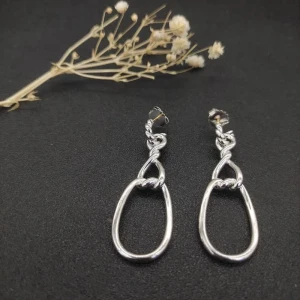 David Yurman Cable Twist Infinity “8” Earrings