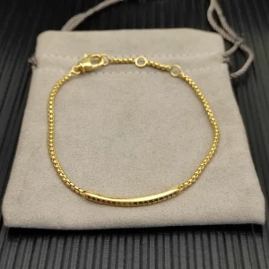 David Yurman 1.7mm Pavé Bar Multicolor Diamond Bracelet