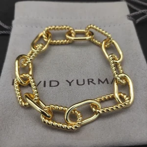David Yurman Gold Madison Chain Bracelet 
