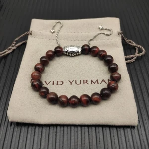 David Yurman 8mm Stretch Bull’s Eye Stone Bracelet