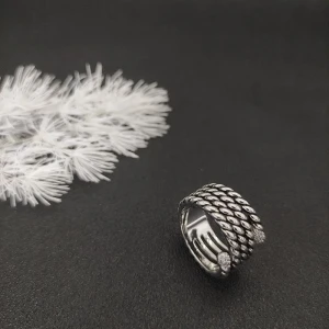 David Yurman Cable Pavé Diamond Ring