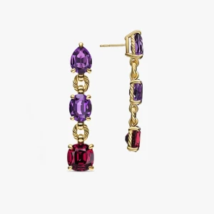David Yurman Marbella Multicolor Diamond Earrings