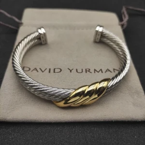 David Yurman 10mm Three-Row Cable Cuff Bracelet