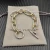 David Yurman Gold and Silver Twisted Cable Bracelet, 19cm