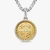 David Yurman Gold and Silver Compass White Diamond Necklace