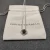David Yurman 7mm Cable Twist Square Red Diamond Pendant Necklace, 1.5mm Chain, Length 45cm + 5cm
