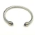 David Yurman 5mm Double-End Cap Cable Cuff Bracelet Purple Diamonds