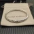 David Yurman 6.2mm Silver Pavé Hook Clasp Engraved Wave Bracelet