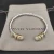 David Yurman 4mm Twisted Cable Pavé Diamond Cuff Bracelet