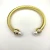 David Yurman 7mm Gold-Set Stone Pearl Cuff Bracelet