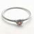 David Yurman 3mm Cable Classic Four-Point Champagne Diamond Cuff Bracelet