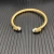 David Yurman Gold 5mm Five-Row Pavé Diamond Pearl Bracelet