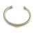 David Yurman 5mm Cable Cuff Bracelet with Single X Station Accent