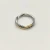 David Yurman Gold and Silver Cylindrical Interlocking Heart Ring