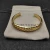 David Yurman 12.9mm Gold Wave Cuff Bracelet