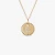 David Yurman Silver Diamond Letter E Round Pendant Necklace, Length 42cm + 3cm + 3cm