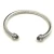 David Yurman 5mm Cable Classics Red Gemstone End Cuff Bracelet