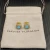 David Yurman 7mm Gold Square Blue Diamond Stud Earrings